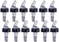 1/4 oz. Measured Liquor & Wine Pourers - 1 Dozen