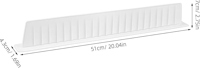 Silicone Sink Splash Guard for Kitchen Edge, 20 Inch Long Water Barrier with Strong Suction Cups, White Dish Washing Baffle for Countertop, Wet Clothes Protector for Island & Bathroom, Reusa