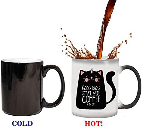 Sublimation Mugs, Cups 11oz Sublimation Ceramic Blank Coffee Mugs,White Cups, Sulimation Blanks, Blank White Mugs-36 pack bulk bundle (12pc magic black single box)