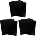 Hemoton 9sheets Non-stick Oven Liners Heat Resistant Baking Mats for Easy Clean-up Reusable and for Electric and Gas Ovens