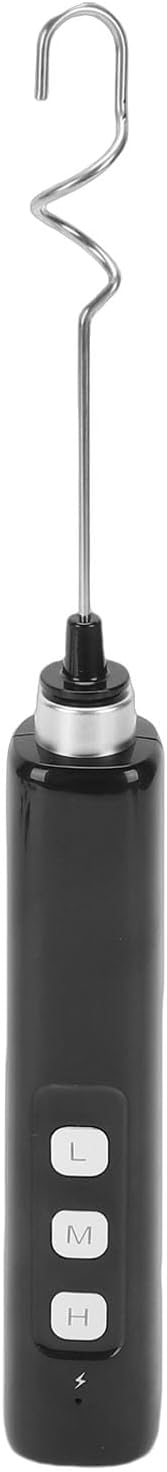 Mingzhe Electric Stainless Steel Milk Frother Handheld Drink Mixer for Coffee Lovers Outdoor Use