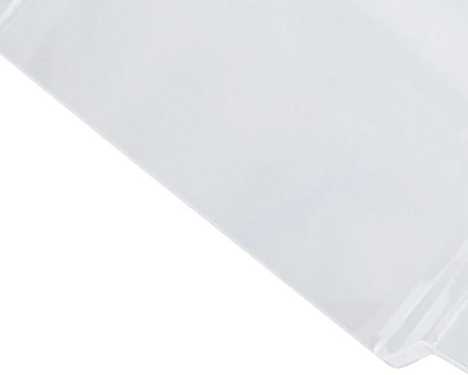 Ziplock Bag Holder | Space Saving Food Storage Bag Stand for Kitchen/Freezer/Food Prep | Sturdy Acrylic Baggy Rack with Clear Visibility