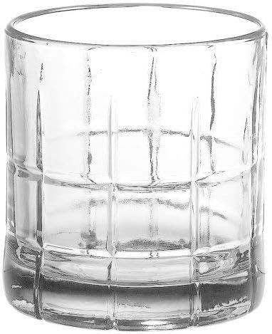 Anchor Hocking Manchester Rocks Old Fashioned Whiskey Glasses, 10.5 oz (Set of 12) -