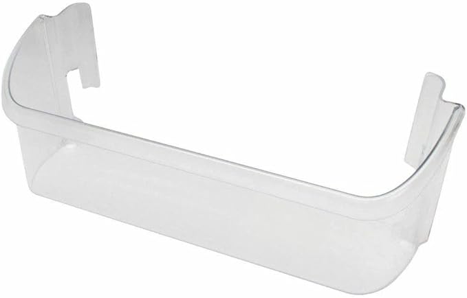 240323002 Door Bin ( 2 Pieces )- for Frigidaire Refrigerator Door shelves - Fridge door condiments beverages organizer - Refrigerator door Shelf - Fridge transparent plastic shelves Bin - W 15-7/8 in