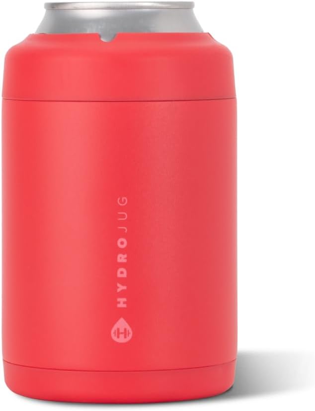 HydroJug Can Cooler 12 oz, Stainless Steel Can Holder, Fruit Punch