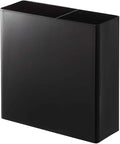 Yamazaki 5147 Magnetic Kitchen Tool Stand, Black, Approx. W 5.3 x D 2.0 x H 5.5 inches (13.5 x 5 x 14 cm), Tower, Floating Storage, Easy Installation