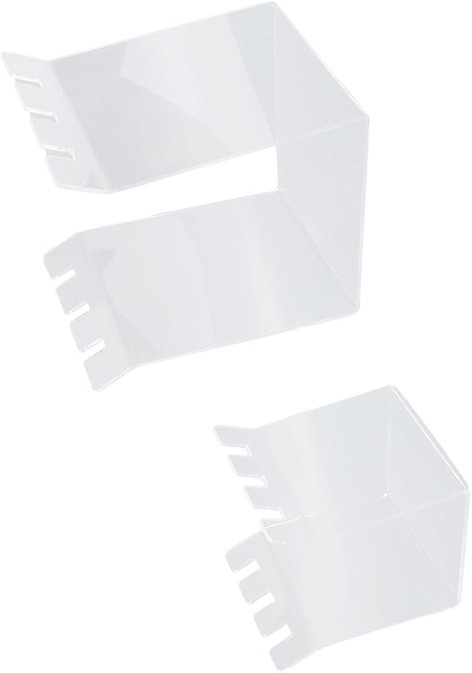 Filling Freezer Bag Stand Acrylic Adjustable Ziplock Bag Holder for Kitchen Organization and Food Storage