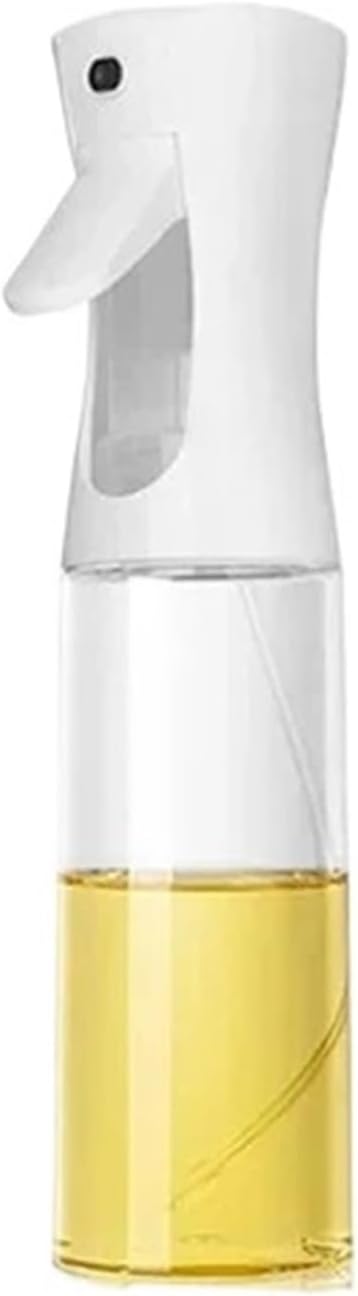 Oil Sprayer, 2PCS 200/300/500ml Oil Sprayer Bottle Kitchen Cooking Dispenser Fitness Fat Loss Camping BBQ Vinegar Sauce,for Kitchen, Air Fryer(500ml white)