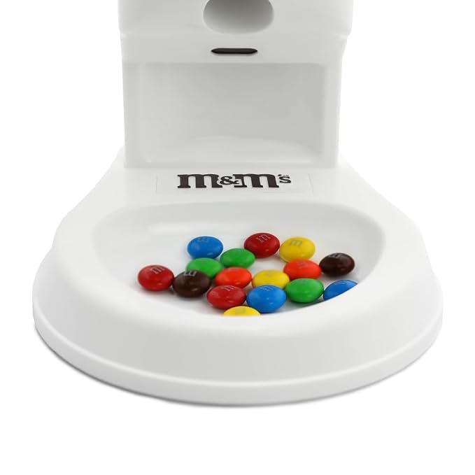 M&M’S Motion Activated Candy Dispenser for Milk Chocolate Candy, Fun, Reusable Gift for M&M’S Fans, Perfect for Birthdays, Holidays, and Special Occasions, No-Touch Sensor for Easy, Mess-Free Treat Sharing