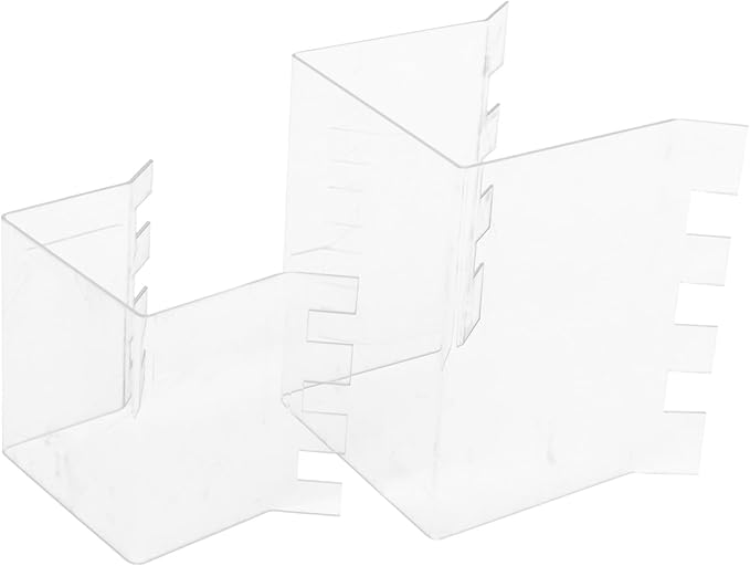 SOLUSTRE 2pcs Acrylic Food Storage Bag Holder Stand Holder for Filling Prep Stand for Kitchen