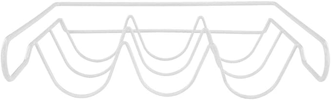 Southern Homewares Fridge Wine Rack – Slide-On Bottle Shelf, Holds 3 Bottles, Fits Most Refrigerator Shelves, Set of 2