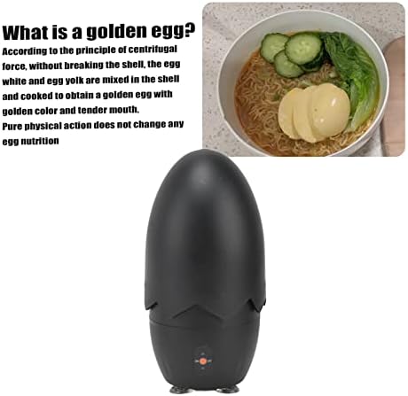 GLOGLOW Electric Egg Yolk Mixer, Portable Golden Egg Maker Egg Spinner Scrambler Kitchen Gadget for Mixing Eggs Hard Boiled Eggs