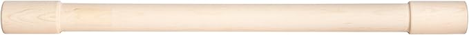 J.K. Adams Lovely Maple Wood Rolling Pin, 24-inches by 1-3/4-inches by 1/8-inches