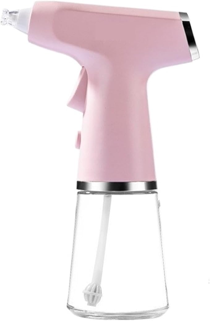 Oil Sprayer, Electric Oil Sprayer Kitchen Utensils USB Charging BBQ Accessories Dispenser Bottle,for Kitchen, Air Fryer(Pink)