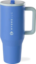 HydroJug Traveler 40oz, Insulated Tumbler with Handle & Straw, Riptide