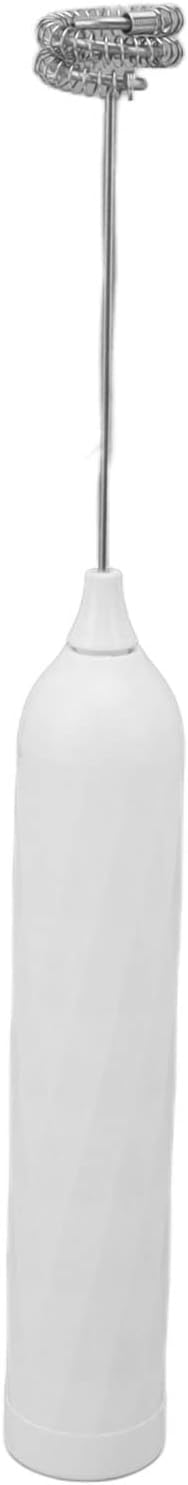 Small Household Egg Beater Mini Multifunctional Blender Handheld Electric Stirrer Foam Maker Whisk Cordless Milk Coffee Foamer (White)