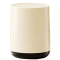 Plastic Round Trash can, Universal Trash can with lid, Open, Suitable for Living Room, Bedroom, Restaurant, Office, Study Room(B)