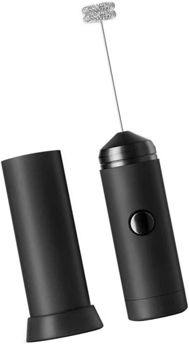 Cabilock Handheld Electric Frother and Mixer Food-grade Whisk for Lattes Cappuccinos and More Convenient Battery Operated Tool for Home Use