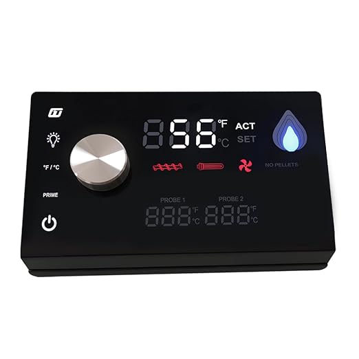 Replacement Pit Boss PID Thermostat Control Board 80051 Compatible for Pit Boss Platinum Series Laredo 1000 Wood Pellet Grill, with WiFi & Bluetooth Function, can Connect to Mobile APP.