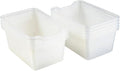 Fun Express Clear Scoop-Front Storage Bins - 10 Pc