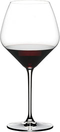 Riedel Heart to Heart Pinot Noir Wine Glasses (Pack of 4) - Dishwasher Safe - 5409/07