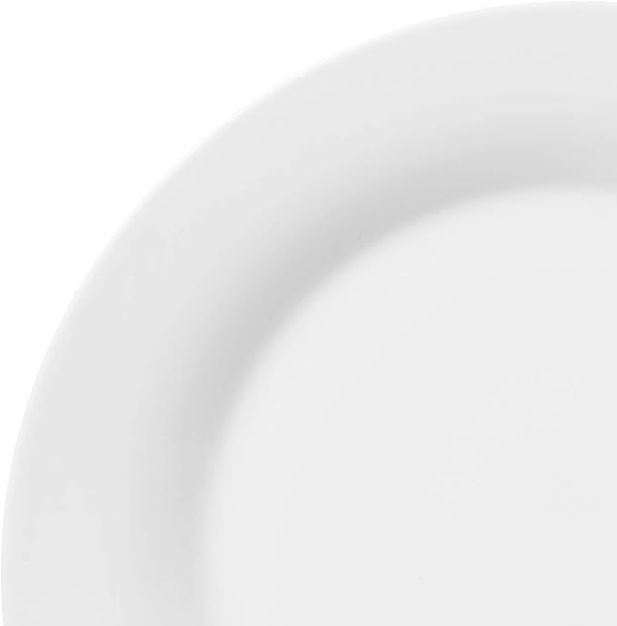 10 Strawberry Street Simply Round 45 Piece Dinnerware Set, White