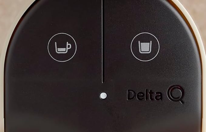 Delta Q Quick Espresso Pods Coffee Machine for Delta Capsules, White