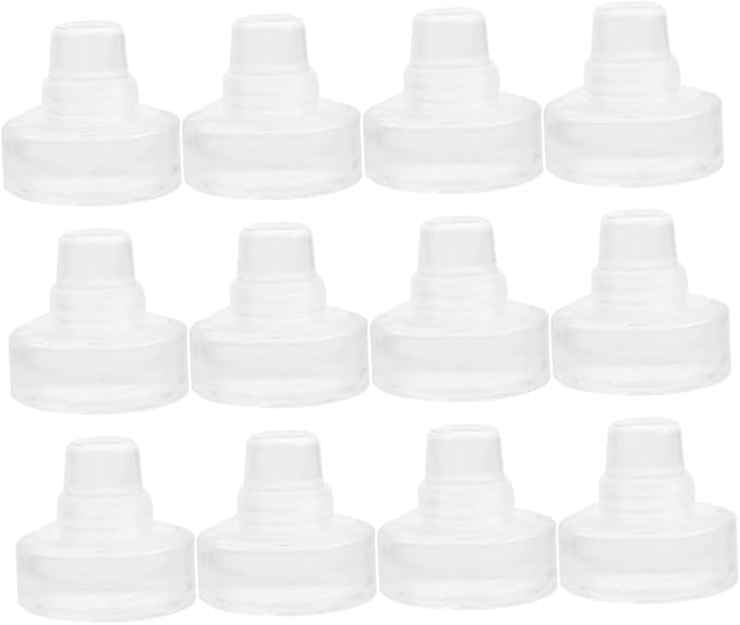 MAGICLULU 24pcs Shaped Glass Wine Stoppers Reusable Beverage Sealers for Bottles Leakproof Design Preserves Freshness for Wine and Beer Storage