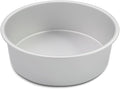 8×4 round Cake Pan,Aluminum cake tin baing pan for birthday cake party (8×4 round Cake Pan)