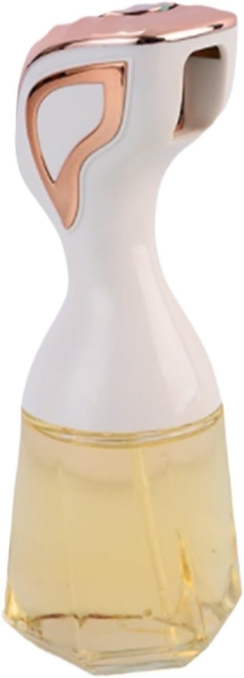Olive Oil Dispenser Glass Household Olive Oil Sprayer Push Type for Air Fryer Salad Baking Accessories for Kitchen(Gold)