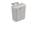 Hanging Trash Can, Kitchen Garbage Bin Waste Bins, Kitchen Hanging Trash Can with Lid Wall Mounted Kitchen Trash Can for Cabinet Door Recycling Trash Basket (Color : A)