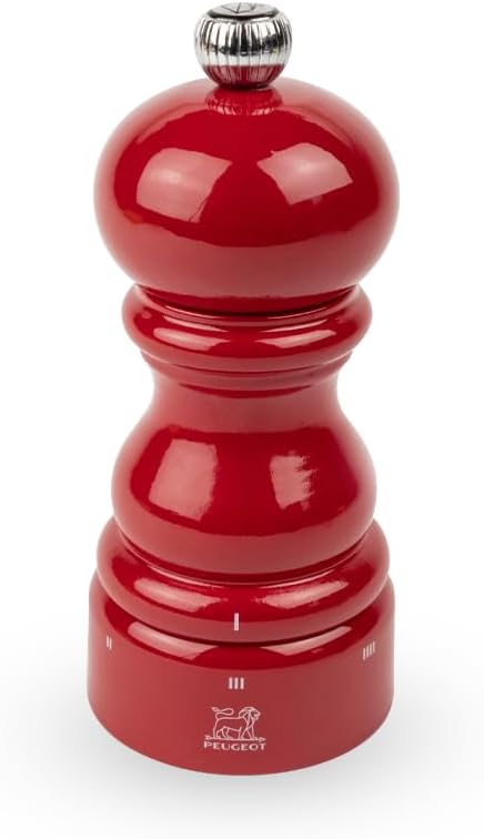 Peugeot Paris u'Select 4.75-inch Pepper Mill, Passion Red, 4.73in.