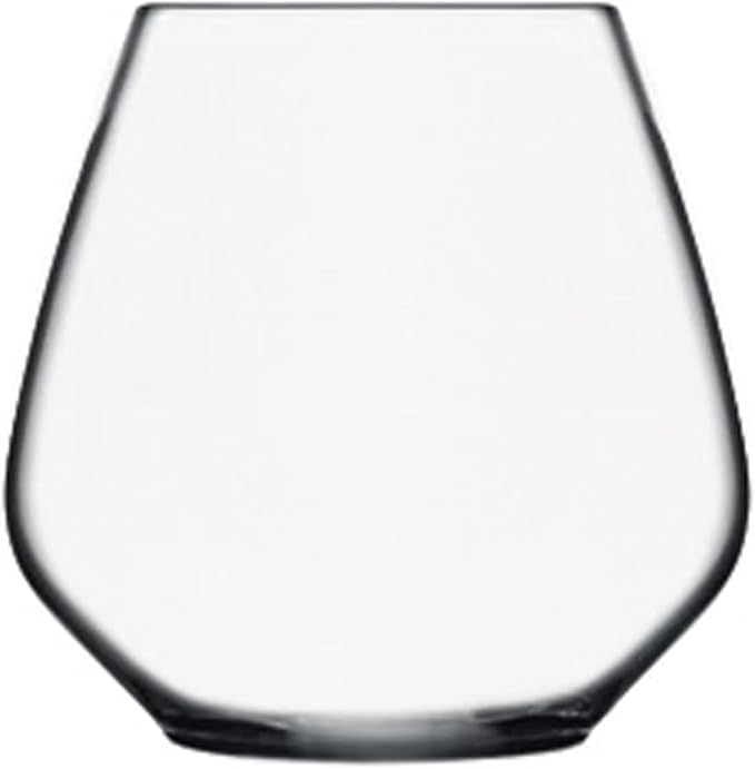 Luigi Bormioli Atelier Stemless Pinot Noir Wine Glass, 20-Ounce, Set of 6