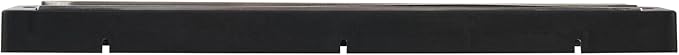 Restaurantware Met Lux 13 Inch Magnetic Knife Holder For Wall 1 Powerful Knife Magnetic Strip - Space-Saving Organizer Securely Hang Kitchen Utensils or Tools Black Plastic Knife Hanger