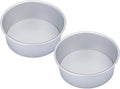Cake Tin， Non-Stick Cake Mould, Baking ToolsBaking Mold,Cake Mould,Baking 2pcs 8inch Alloy Cake Pan Round Cake Mold Tray Non-Stick Baking Mould with Removable Bottom for Chirtmas Party Pans (Color : P