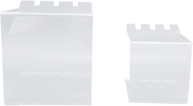 Filling Freezer Bag Stand, Adjustable Acrylic Ziplock Bag Holder for Kitchen Organization, Food Storage Bag Stand with Sturdy Design for Gallon and Quart Bags