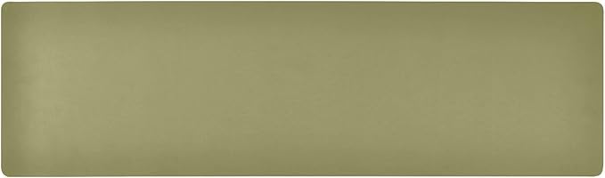 Olive Green Trivet Table Runner for Hot Pots Pans Heat Resistance Pot Holders Anti-Slip Hot Pad Mats 11.8 * 39.4 Inches