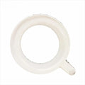 Juicers Bowl 015168 Replacement for White Plastic Bowl for Juicers Compatible with Waring 5001C, 5001CQ, 6001C, 6001CQ