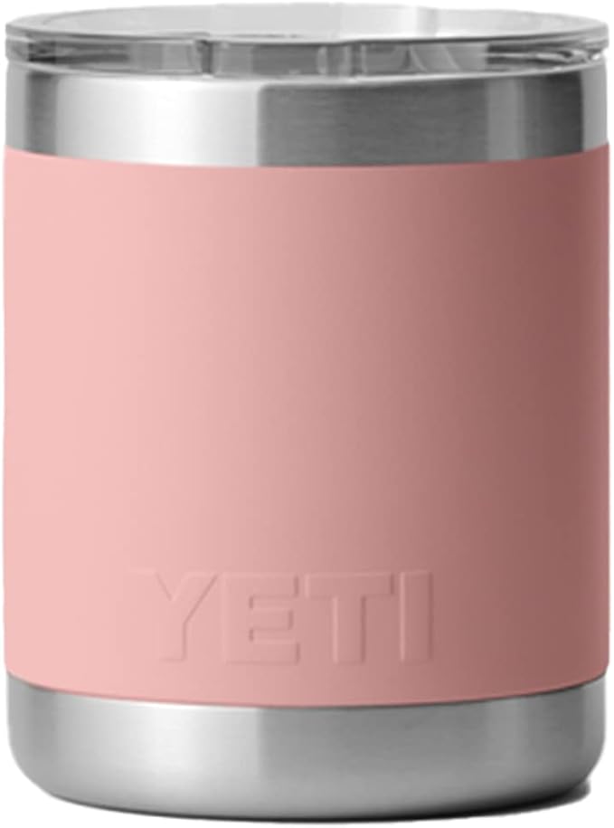 YETI Rambler 10 oz Lowball, Vacuum Insulated, Stainless Steel with MagSlider Lid