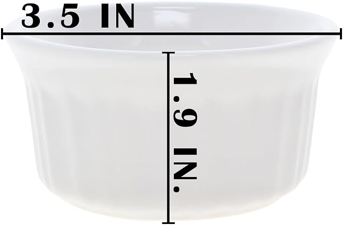 CorningWare French White 4-Ounce Ramekin