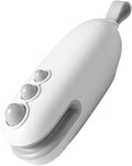Mini Sealing Machine Plastic Rechargable Heat Sealer Home 2 In 1 Snack Fruit Spices Bag Sealing Machine(White)