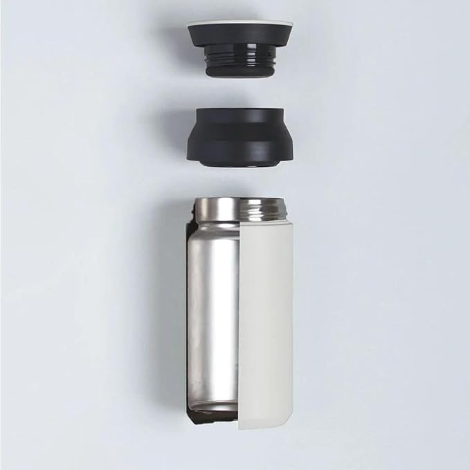 KINTO 20946 Travel Tumbler, 16.9 fl oz (500 ml), Black, Double Wall Vacuum Construction, Heat and Cold Retention