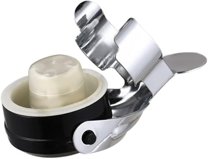 6pcs Stainless Steel Wine Stopper Cava Sparkling Wine Sealer with Pressure Pump for Preserving Freshness and Preventing Waste
