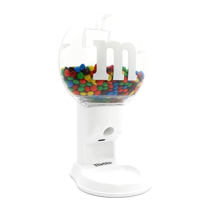 M&M’S Motion Activated Candy Dispenser for Milk Chocolate Candy, Fun, Reusable Gift for M&M’S Fans, Perfect for Birthdays, Holidays, and Special Occasions, No-Touch Sensor for Easy, Mess-Free Treat Sharing