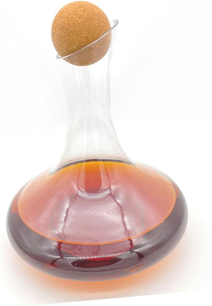 8pcs Replaceable Jug Stoppers Convenient Cork Wine Stoppers for Daily Use Natural Color and Non-rusting Decanter Supply for Wine