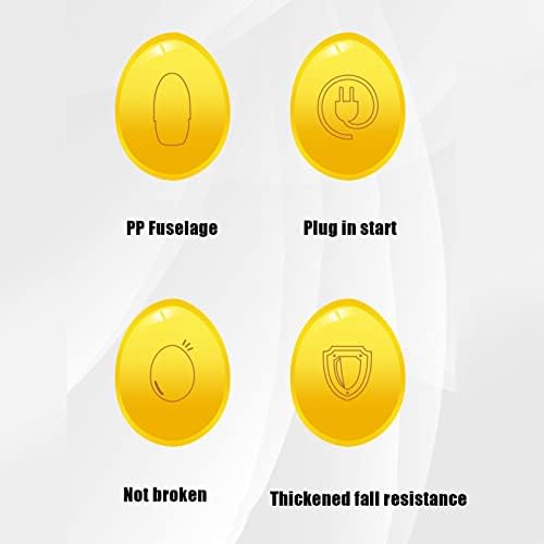 GLOGLOW Electric Egg Yolk Mixer, Portable Golden Egg Maker Egg Spinner Scrambler Kitchen Gadget for Mixing Eggs Hard Boiled Eggs