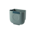 Hanging Trash Can, Kitchen Garbage Bin Waste Bins, Folding Waste Bin Kitchen Cabinet Door Hanging Trash Can Wall Mounted Trashcan for Bathroom Toilet Garbage Waste Storage (Size : B)