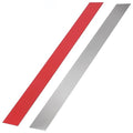 2Pcs 304 Brushed Stainless Steel Sheet Gap Filler, Metal Trim Strip for Wall Oven/Microwave Combo/Range/Cooktop, Self-Adhesive Gap Cover, 30 Inches Long, 3 Inches Wide