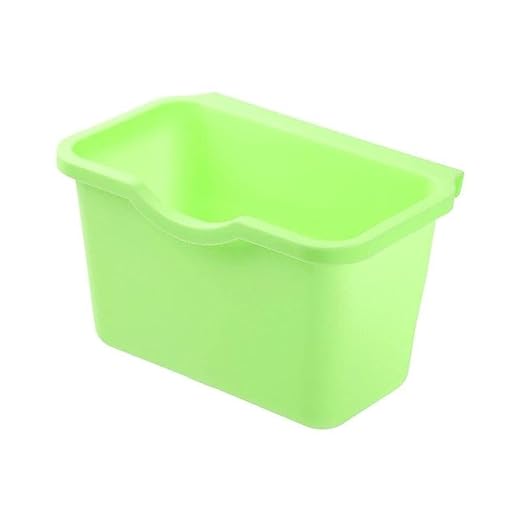 Hanging Trash Can, Kitchen Garbage Bin Waste Bins, Kitchen Cabinet Door Mounted Trash Can Wall Mounted Trash Can Bathroom Plastic Mini Trash Can Household Garbage Cleaning Tool (Size : A)