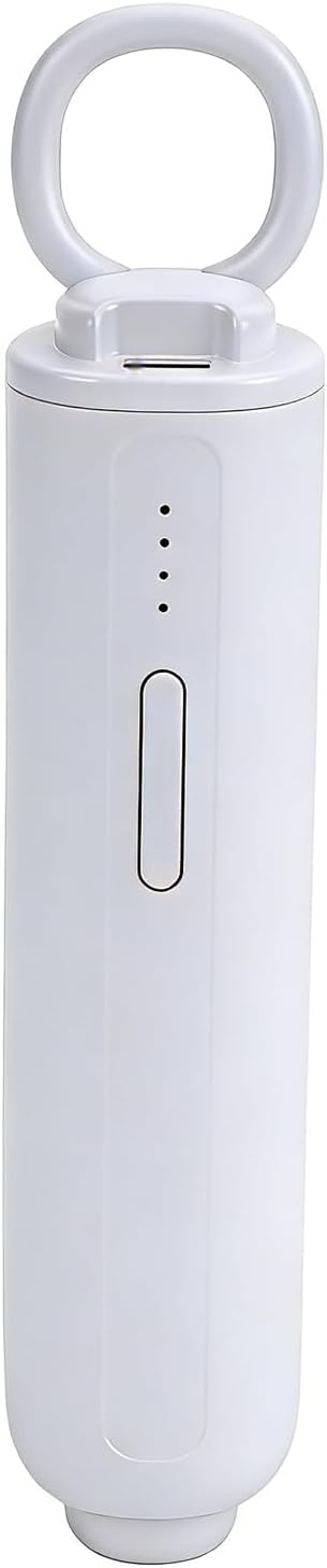 Zerone Milk Frother Handheld Rechargeable Electric Whisk, 10000 RPM, 3 Speeds for Lattes, Cappuccinos, and Hot Chocolate, Perfect for Home or Office Use (White)